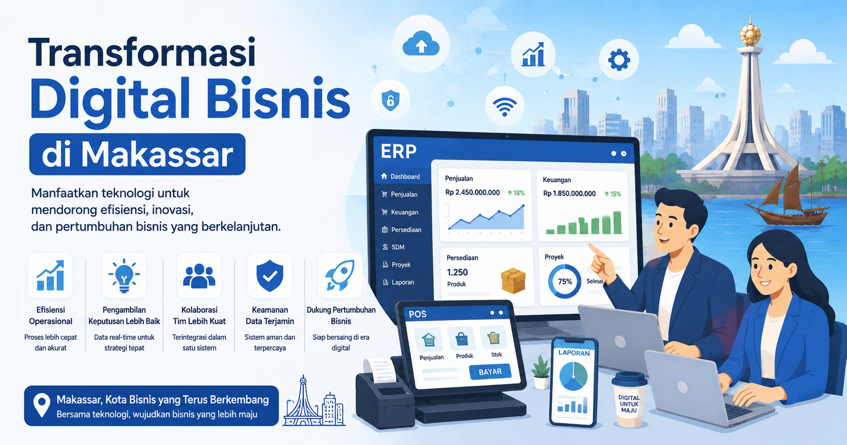 Transformasi Digital Bisnis di Makassar